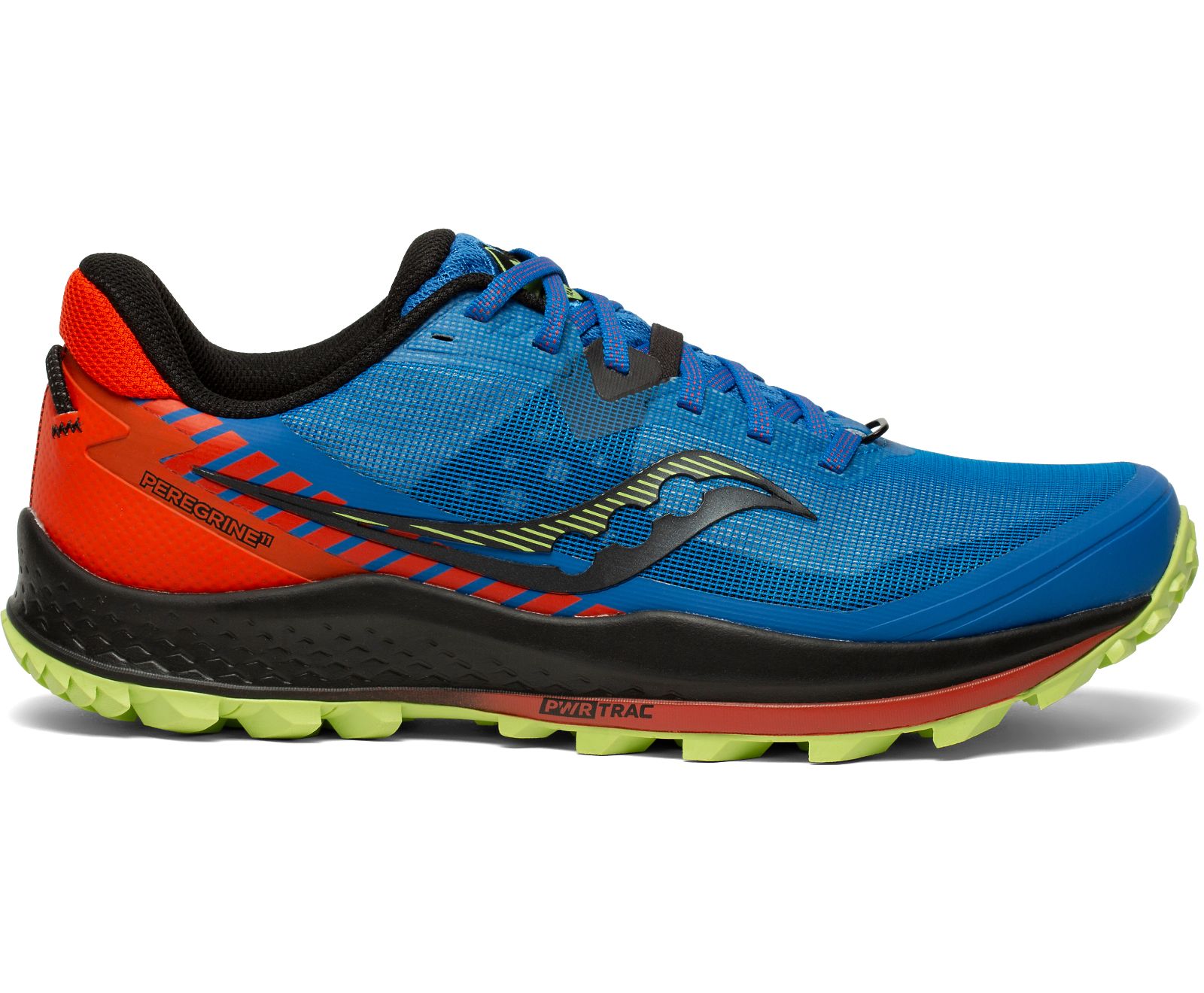 Saucony Peregrine 11 Men's Trail Running Shoes Royal / Blue / Black | Canada 581OKIR